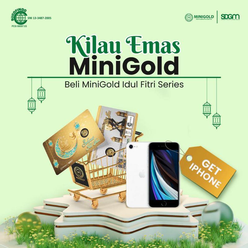 Jual Minigold T Series Idul Fitri 0025 Gram Emas Mini Gold Murni Logam Mulia 24 Karat 2156