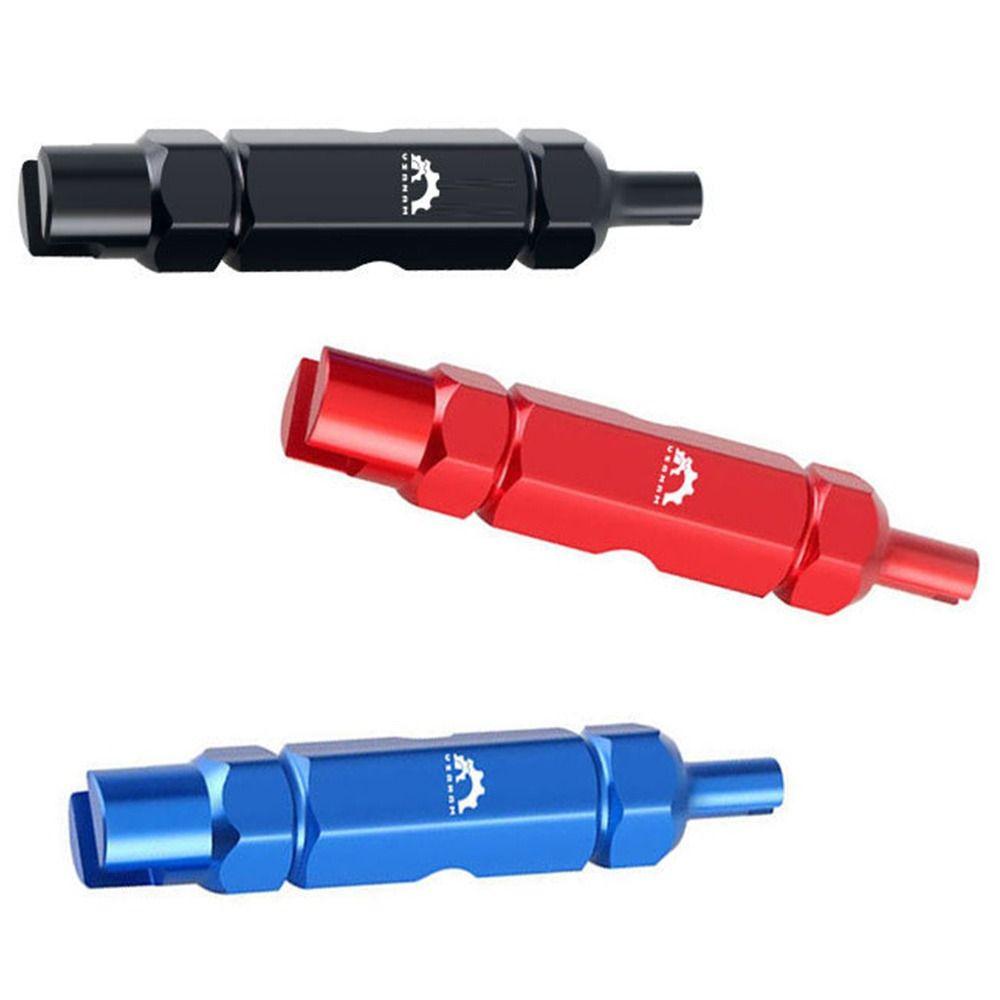 R-FLOWER 2pcs Alat Katup Sepeda Multifungsi Aksesoris Anti-slip Air-Valve Spanner