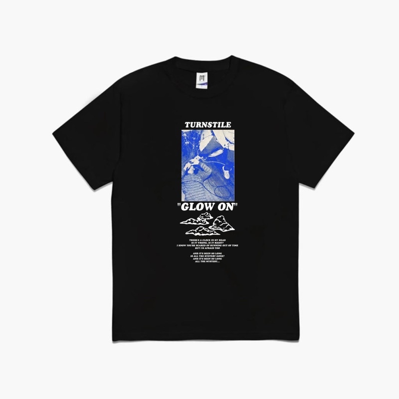 Baju band Turnstile Glow on  unisex