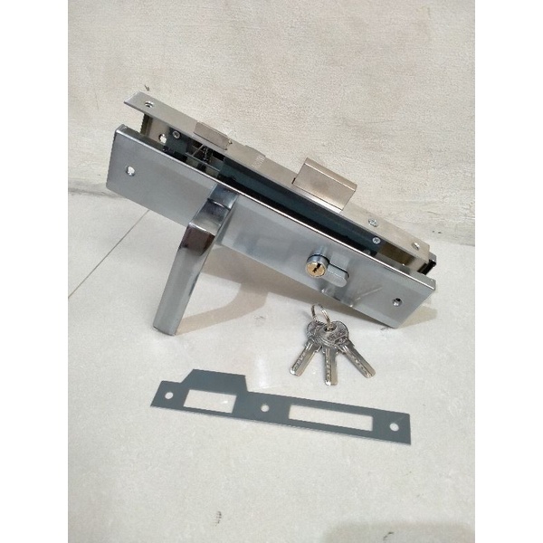 Handle pintu besar kunci pintu komplit minimalis