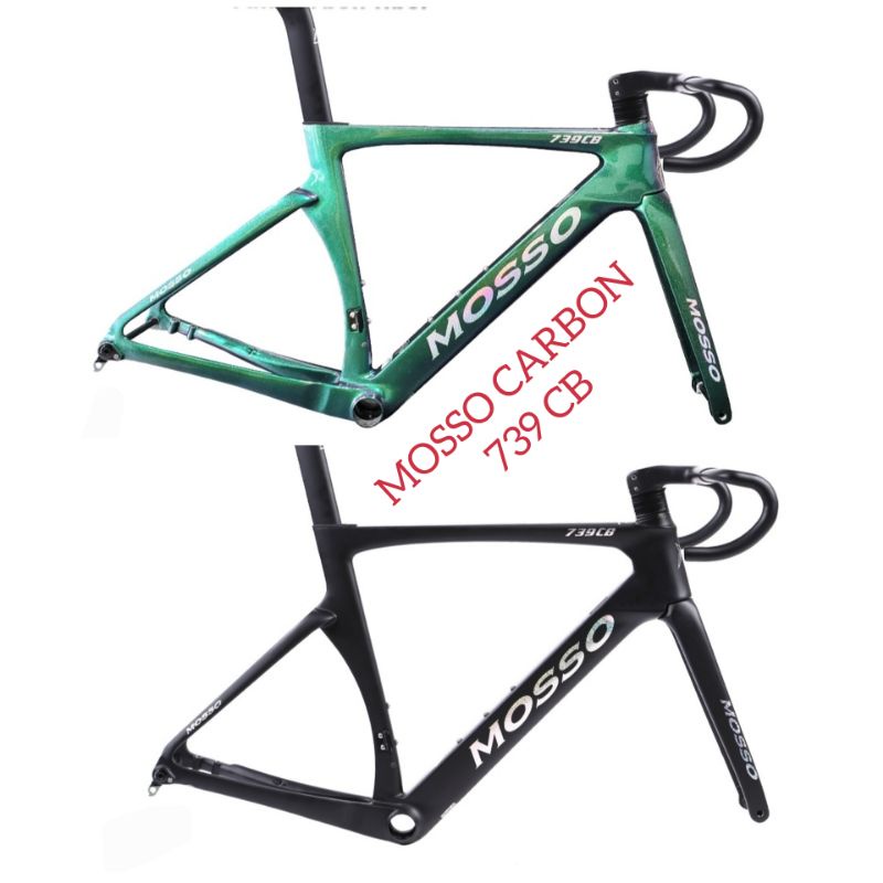 FRAME MOSSO ROADBIKE 739CB RANGKA SEPEDA BALAP ROAD BIKE CARBON MOSSO 739 CB AERO RACING