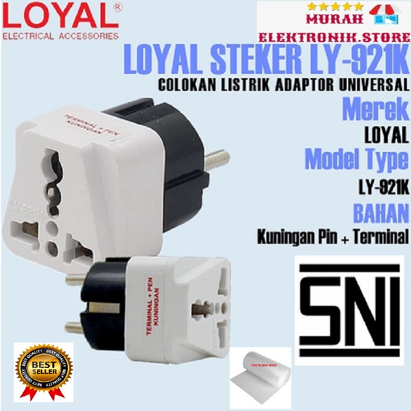 COLOKAN - STEKER LOYAL LY-921K SERBAGUNA