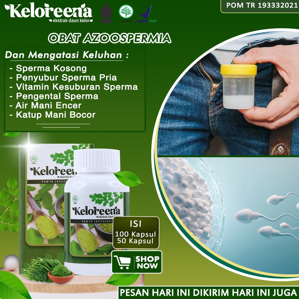 Keloreena Obat Azoospermia Sperma Kosong Vitamin Penambah Sperma Dan Kesuburan Pria Untuk Promil Ata