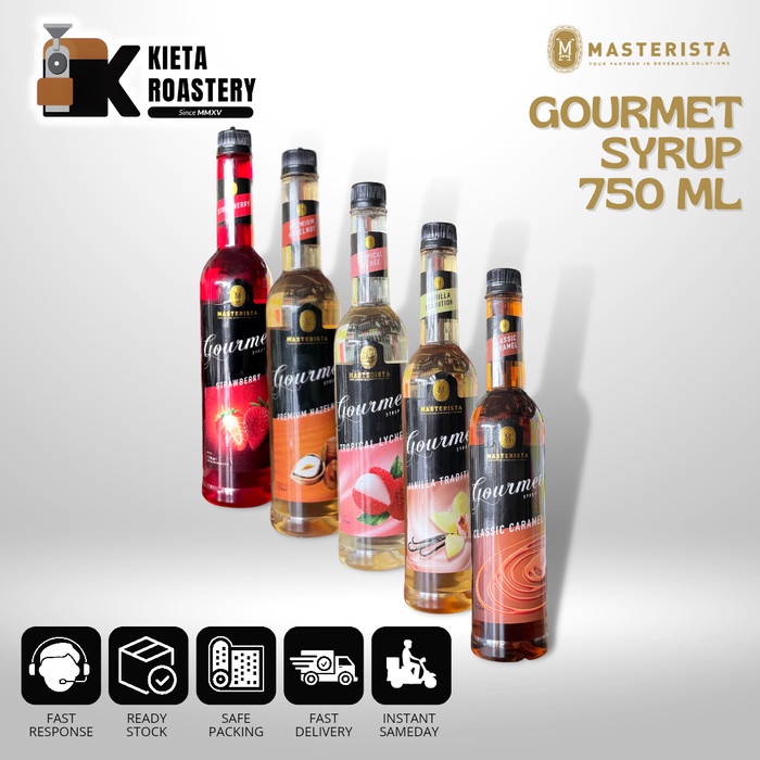 

MASTERISTA SYRUP 750ML ALL FLAVOUR