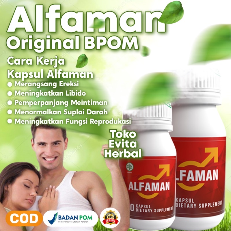 Jual ALFAMAN ORIGINAL OBAT KUAT TERBAIK UNTUK PRIA Shopee Indonesia