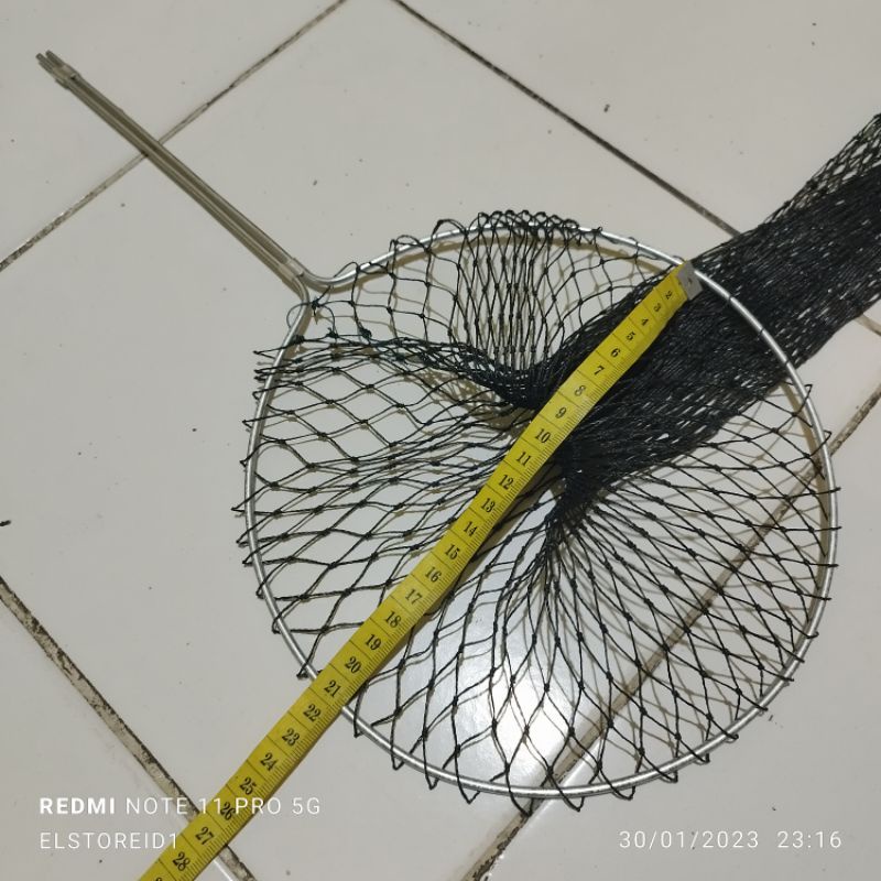 KERAMBA IKAN 115cm Ring 21 Kerumbu Koja Tusuk tancap dan Double ring susun tempat ikan
