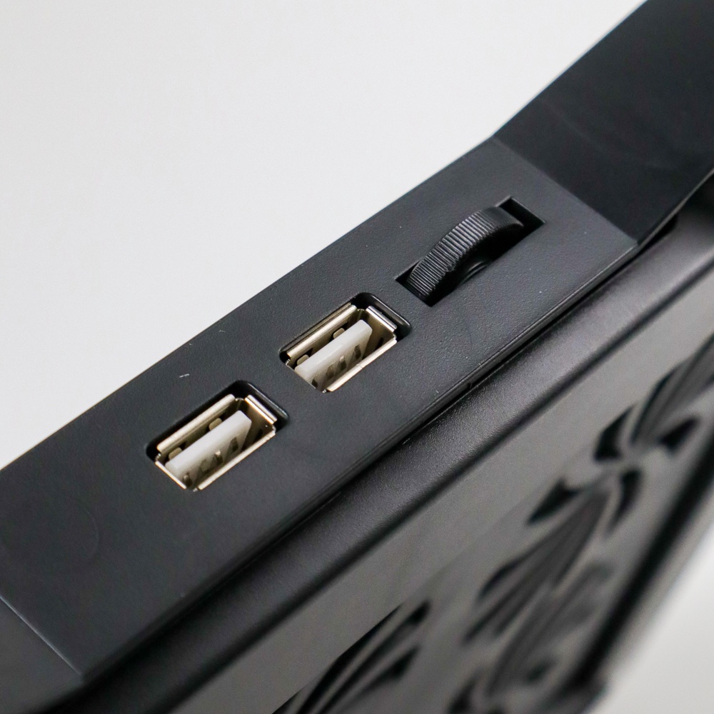 Taffware MC Gaming Cooling Pad Laptop 6 Fan - Q3 - Black