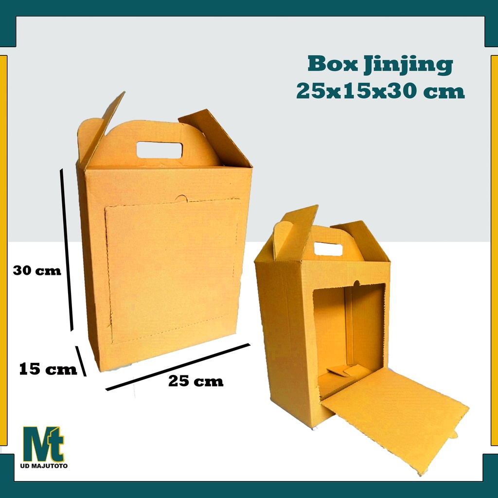 

Box Jinjing 25x15x30 Cm / Box Hampers / Box Lebaran / Box Eidul Fitri