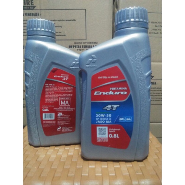 OLI PERTAMINA ENDURO 4T, 800ML COCOK UNTUK MOTOR BEBEK