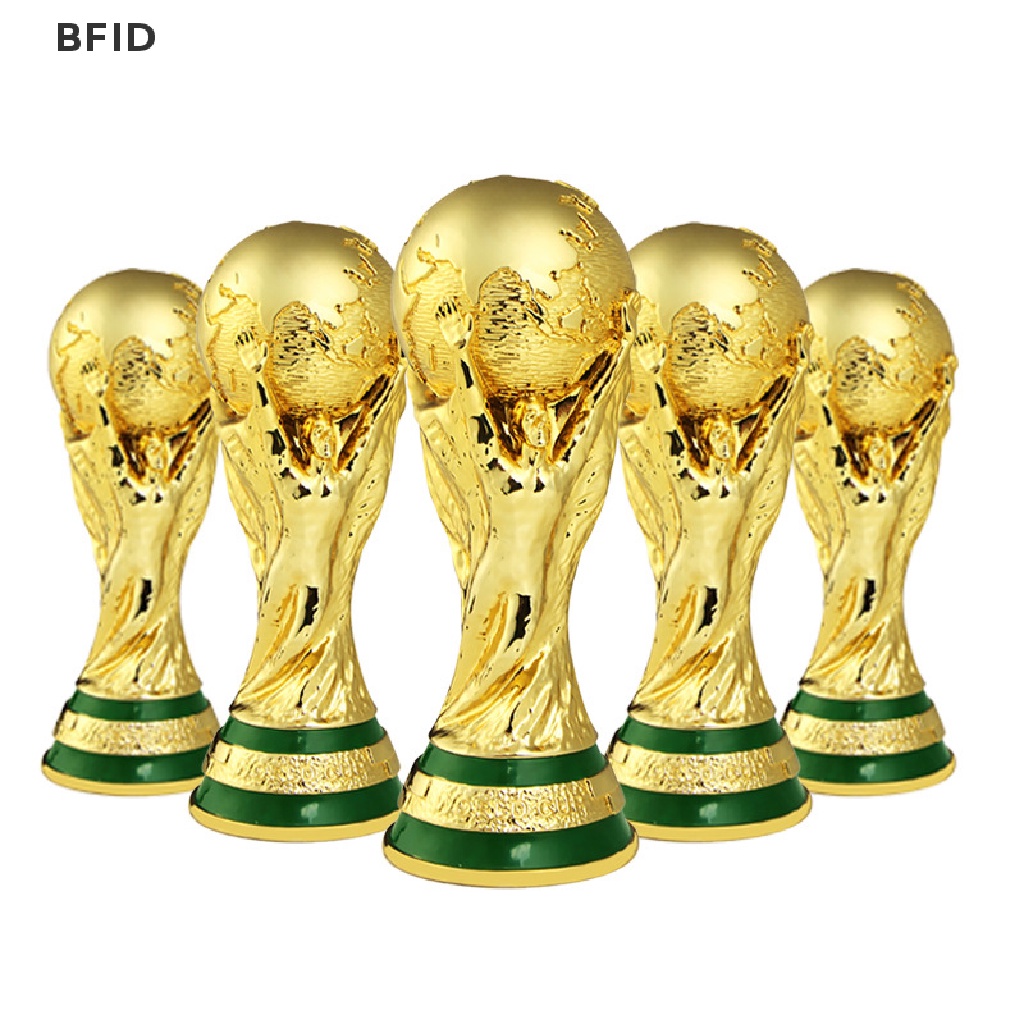 [BFID] Piala Sepak Bola Piala Dunia Replika Resin Model Piala Kipas Sepak Bola Hadiah Souvenir [ID]