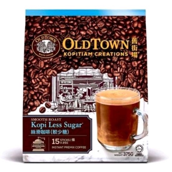 

OLD TOWN Kopitiam Creations Kopi Less Sugar - 1 Sachet (25 gr)