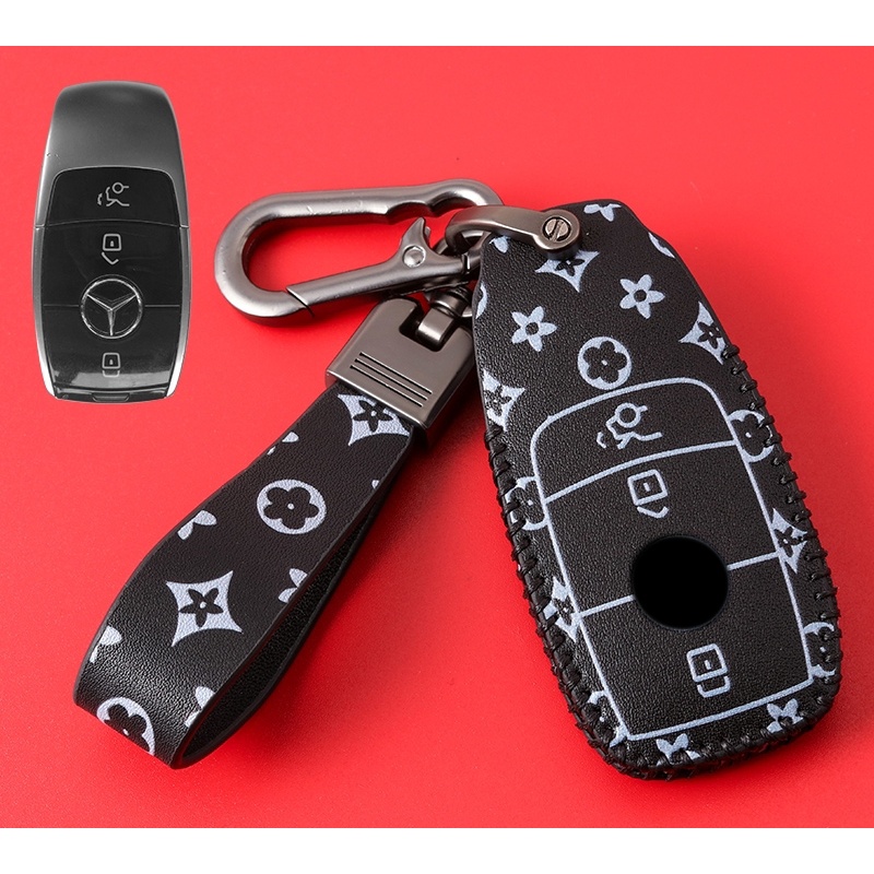 Ar Remote Key Case Cover Shell Untuk Mercedes Benz C E Class W223 W206 C260 C300 S450 S500 S400 Pelindung Tanpa Kunci Aksesoris