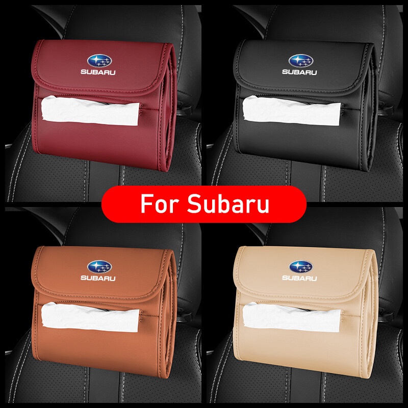 (NEW) Kotak Tisu Mobil Laci Kursi Gantung tissue box Kreatif Sandaran Tangan box interior Untuk Subaru Legacy Pedalaman Forester Impreza WRX BRZ Subaru XV