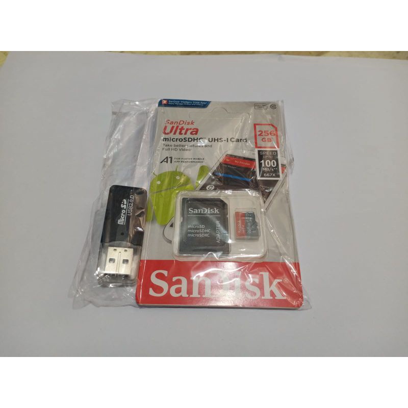 SanDisk Ultra A1 Micro SD Card 256GB 256 GB