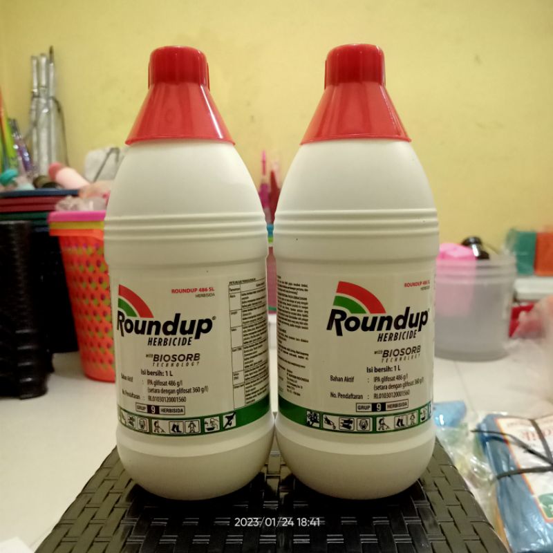 Obat ROUNDAP Pembasmi Rumput liar isi 1liter