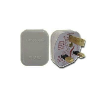 PANASONIC STEKER UNTUK STOPKONTAK AC WEJ9111W COLOKAN AC KAKI 3 TIGA