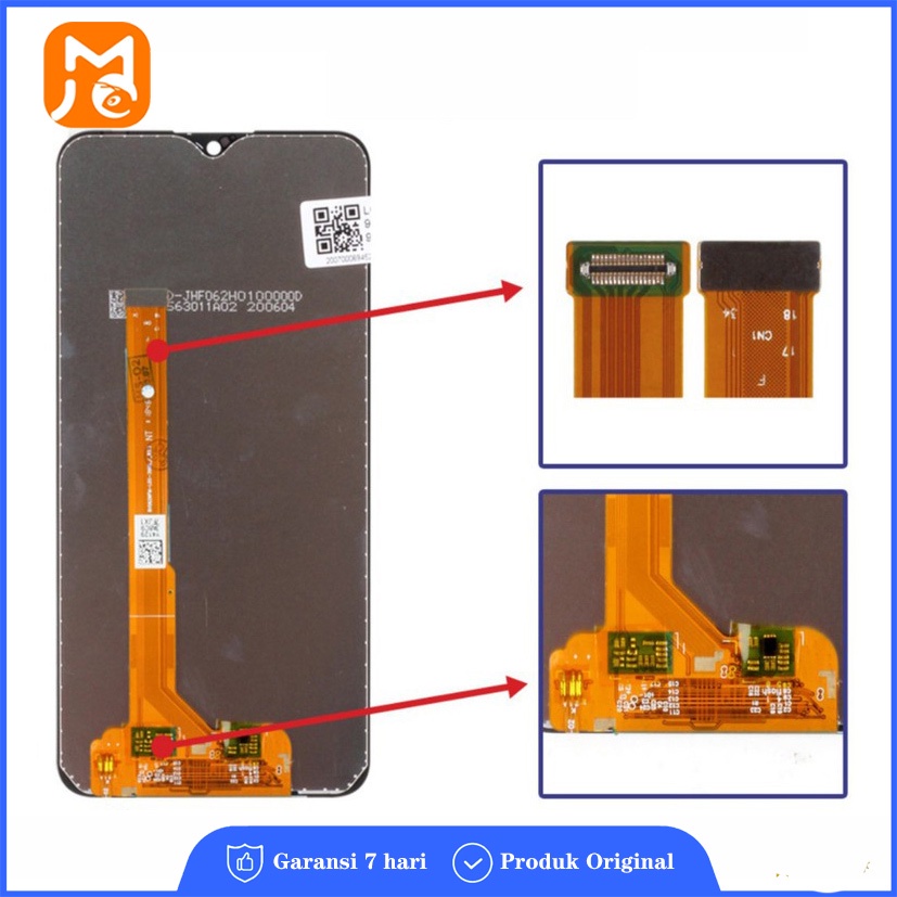 JMI LCD+TOUCHSCREEN / LCD VIVO Y91 / LCD VIVO Y91C / LCD VIVO Y93 / LCD VIVO Y95 FULLSET ORIGINAL