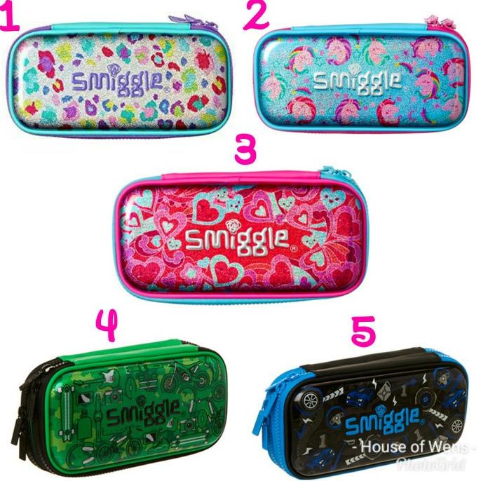 

NEW SMIGGLE SMALL DOUBLE UP HARDTOP PENCIL CASE - TEMPAT PENSIL UH654OIK