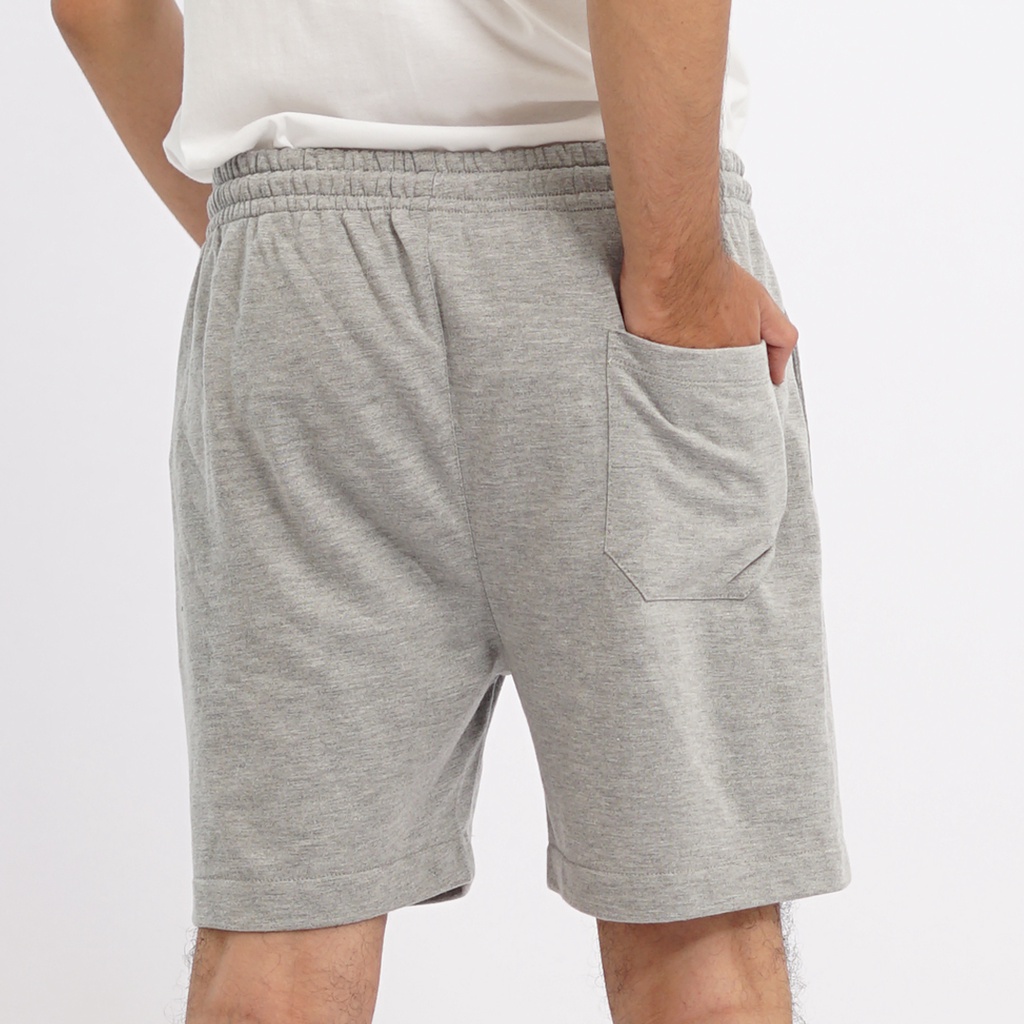 PLAIN Short SweatPants - Misty Grey