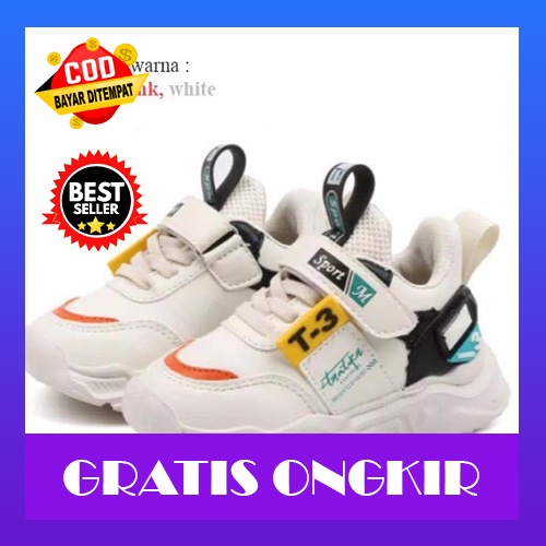 Sepatu Anak Murah Sekolah Snekers Laki Laki Perempuan Umur 2 3 4 5 6 7 8 9 Tahun Cewe Cowok Sepatu K