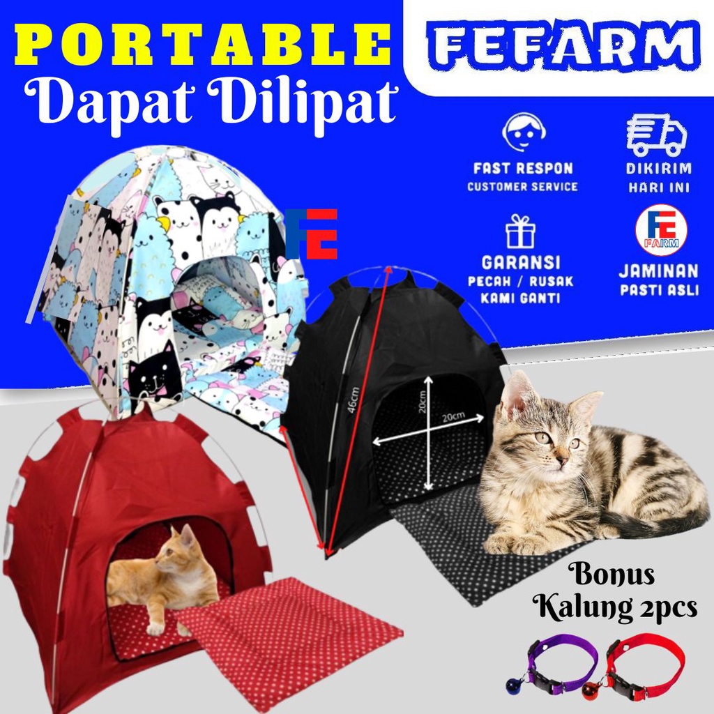 Tenda Kucing FEFARM