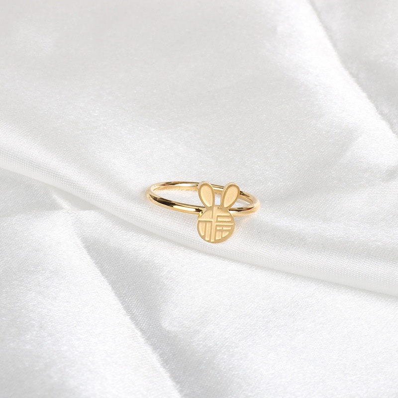 Cincin hoki kelinci titanium anti karat harga grosir bisa cod