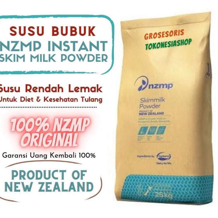 

[KODE 77] 1 Kg Susu Bubuk Skim Milk NZMP - Halal Import Fonterra New Zealand