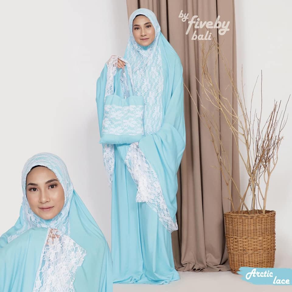 Mukena Bali Super Jumbo Alea Bunga