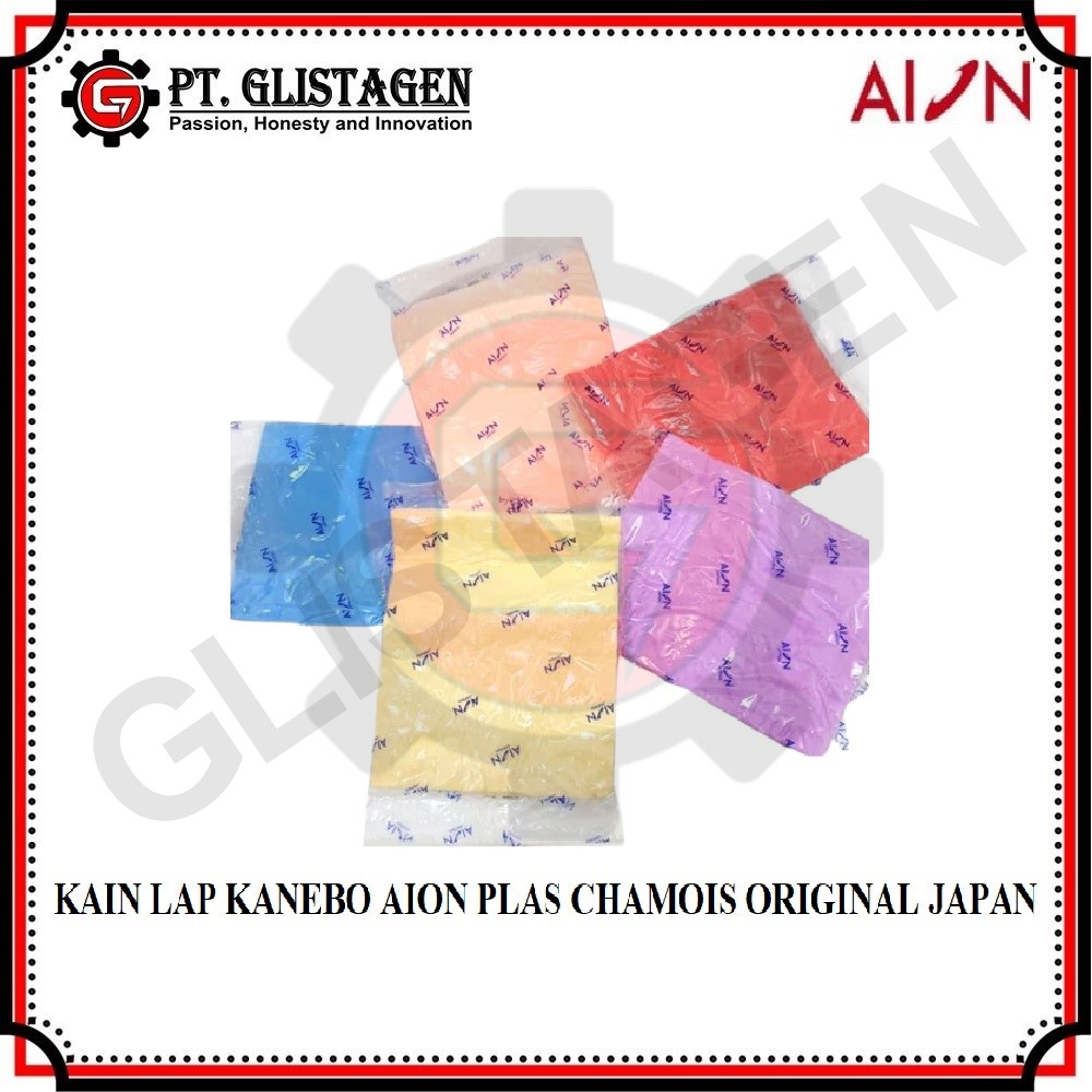 Lap Kanebo Aion Asli Original Jepang 100% PLAS CHAMOIS AION ORIGINAL