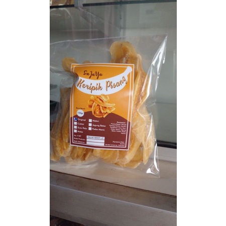 

Keripik pisang rasa original