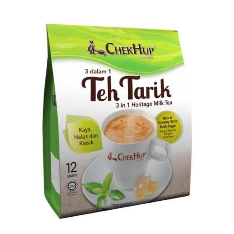 

Chek Hup Teh Tarik 3 in 1 Isi 12 Chekhup Teh Tarik Teh Susu 3in1 Malaysia