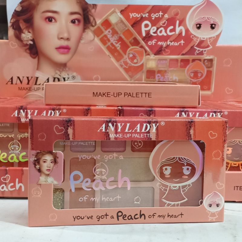 ANYLADY Make Up Palette Eyeshadow Peach Of My Heart 797