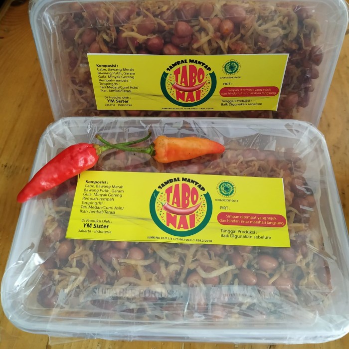 

[BEST SELLER] SAMBAL KACANG TERI MEDAN