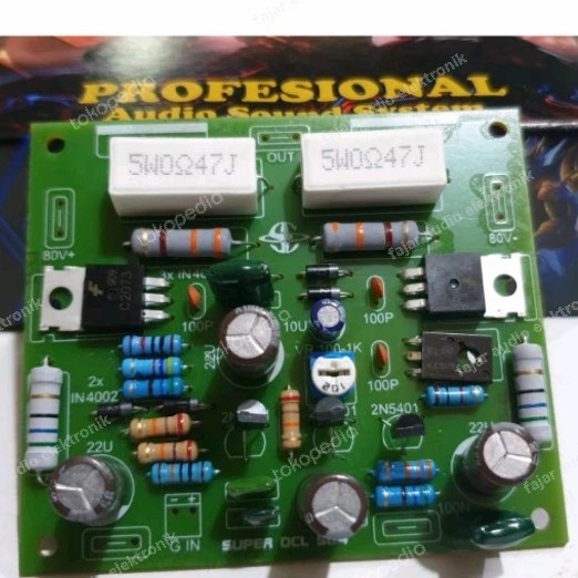 kit socl 504 socl504 super ocl 500watt driver ocl504 power amplifier