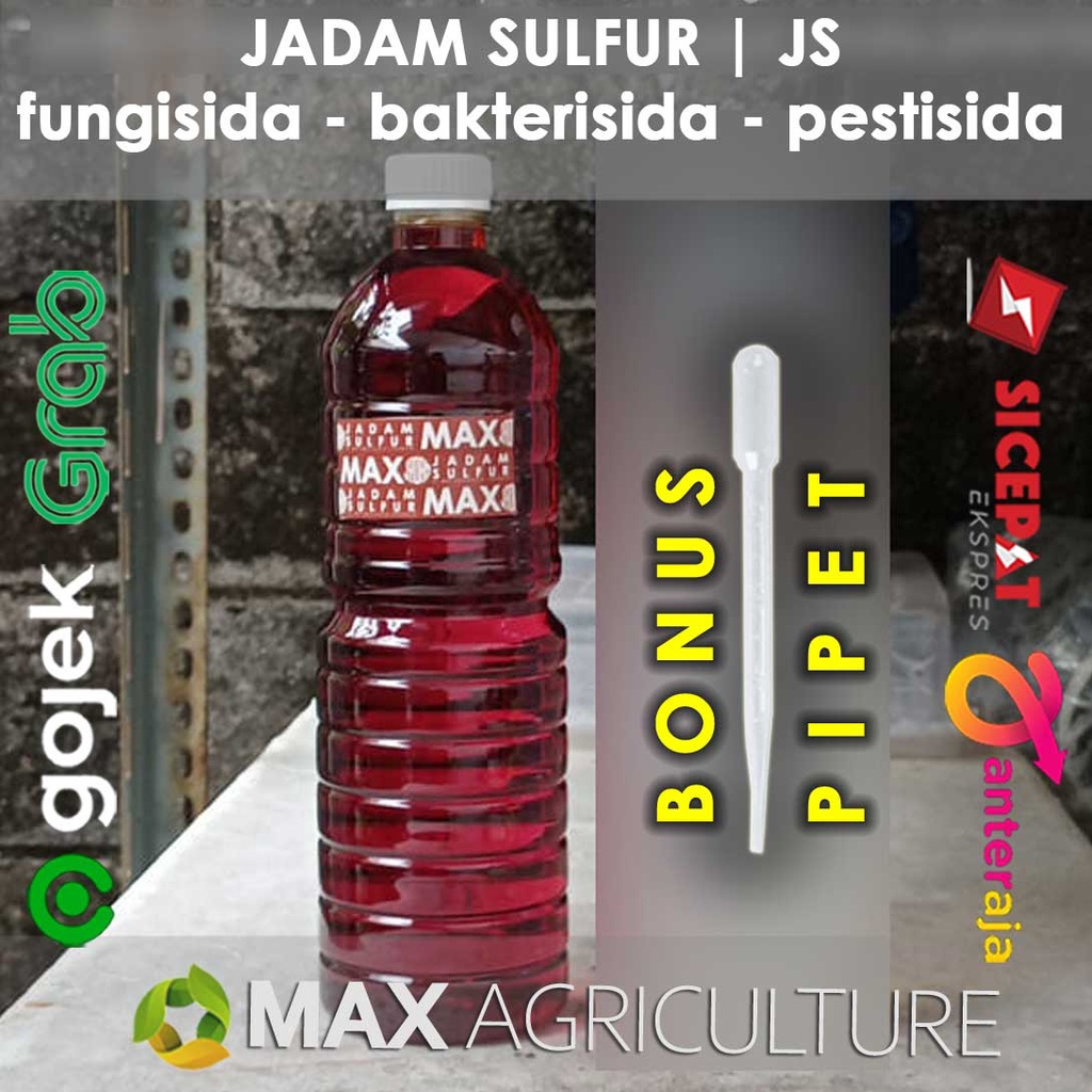 JADAM Sulfur JS Pestisida Fungisida Bakterisida Mineral 1000 ml
