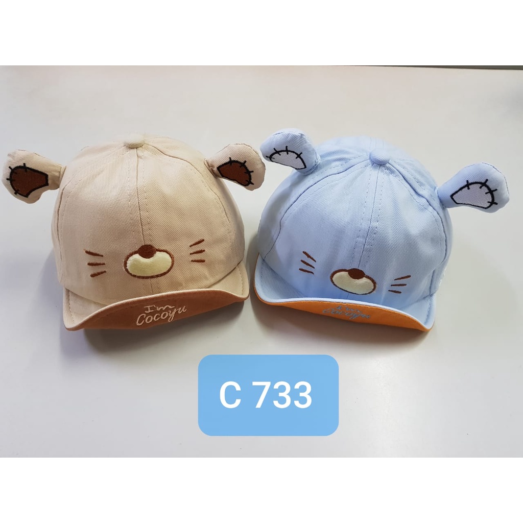 Topi Baby Pet Bordir