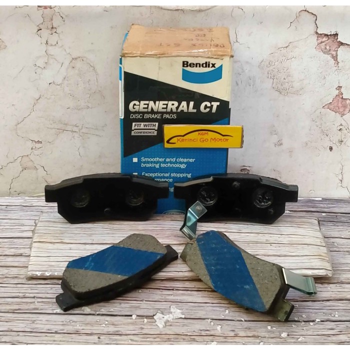 BRAKE PAD KAMPAS REM BELAKANG CIVIC GENIO ESTILO BENDIX DB1163 GCT