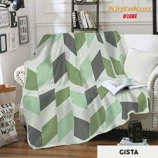 SELIMUT KINTAKUN DLUXE terbaru 160x200cm Pilihan (A) COD Random