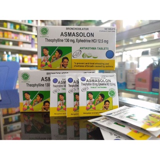 ASMASOLON @1Strip @4Tablet Asma Solon