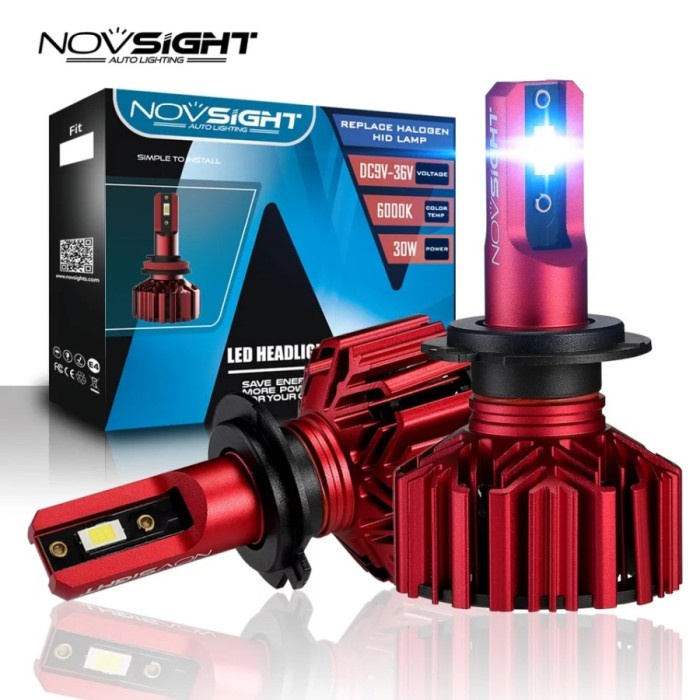 *$*$*$*$] Led Headlight Novsight A500-N11 10000lm 60Watt H1 H4 H7 H11 HB3 HB4