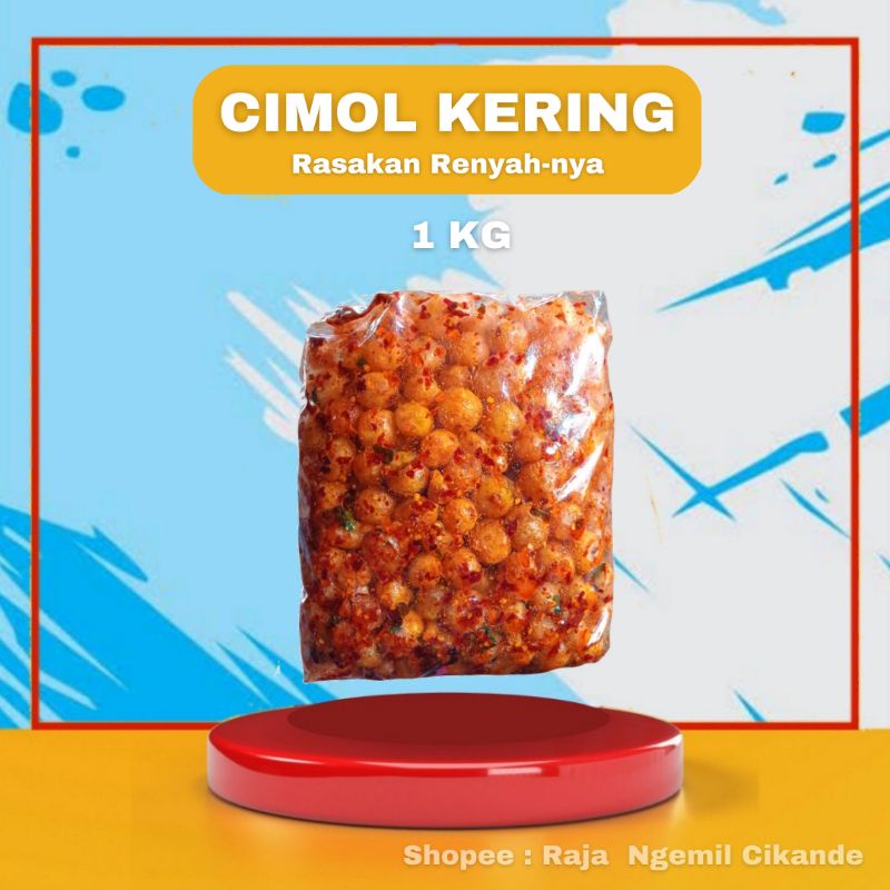 

(READY) CIMOL KERING 1KG| ENDOG LEWO| SNACK PEDAS CIKRUH DAUN JERUK| CEMILAN PEDAS| MAKANAN BOLA KRIUK