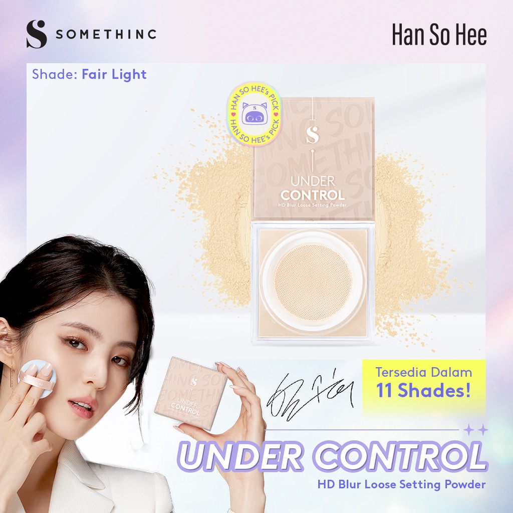 SOMETHINC Under Control HD Blur Loose Powder - Bedak Tabur