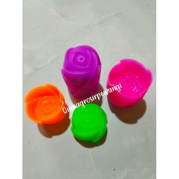 Diskon Cetakan kue  Kukus/Citakan Motif Bunga isi satu lusin 12 pcs