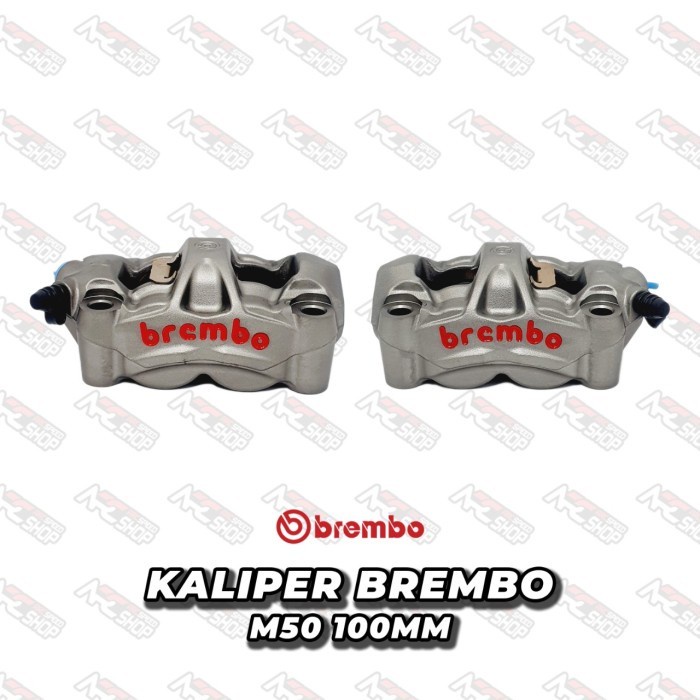 Kaliper Brembo M50 100Mm Set Sepasang Dual Brembo Original #Original