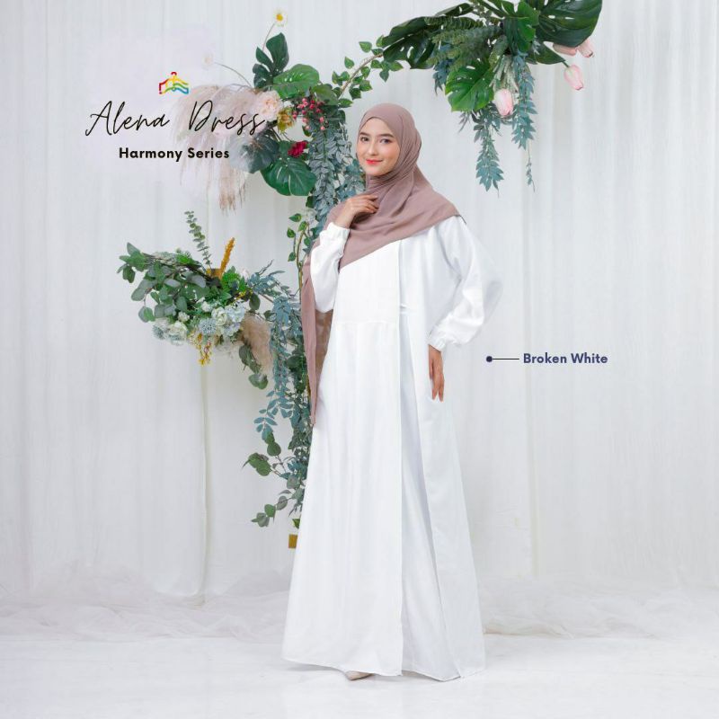 ALENA DRESS GAMIS DEWASA DAN ANAK