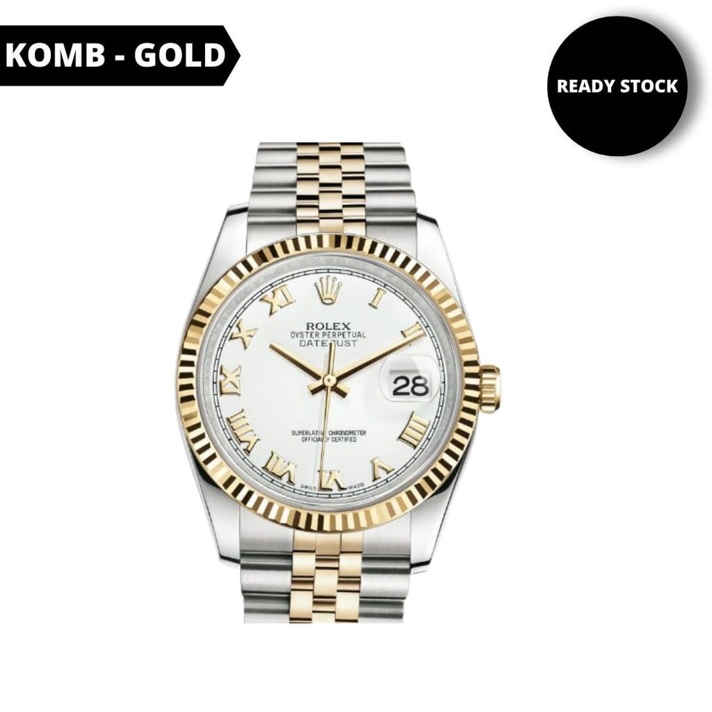 [DGS] MENARA Jam Tangan Couple Rolex Rantai Stainless