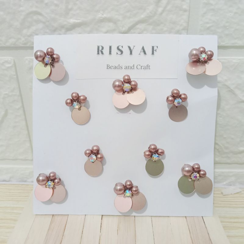 Payet Rangkai Sequin 10 Pcs untuk Tabur Dada Leher Jahit Tangan