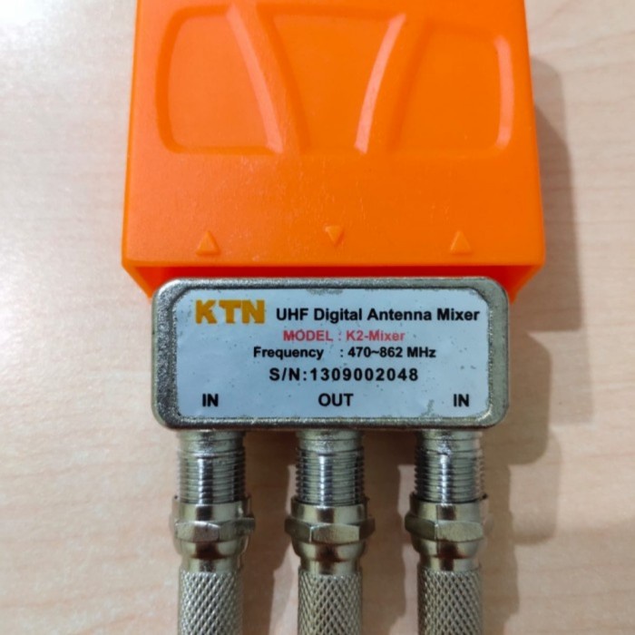 Antena Mixer Uhf Digital Antena Mixer / Ktn K2 / Alat Penggabung 2 Antena Tv