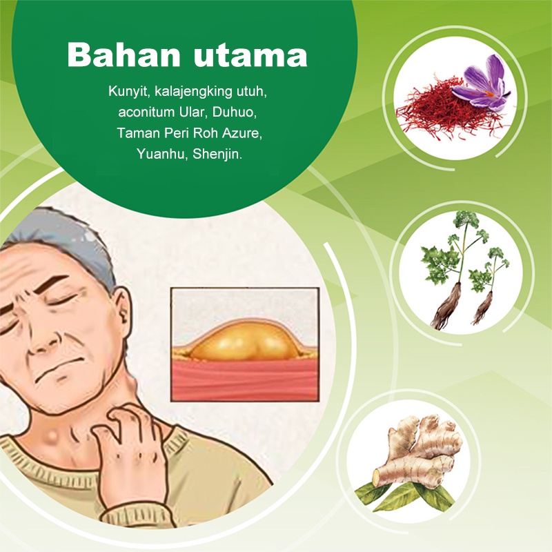 OBAT OLES PENGHILANG BENJOLAN LIPOMA Krim lipoma Obat Benjolan Lipoma 30g Perawatan punggung/leher/paha Kanker Tumor Kelenjar Tiroid Lipoma