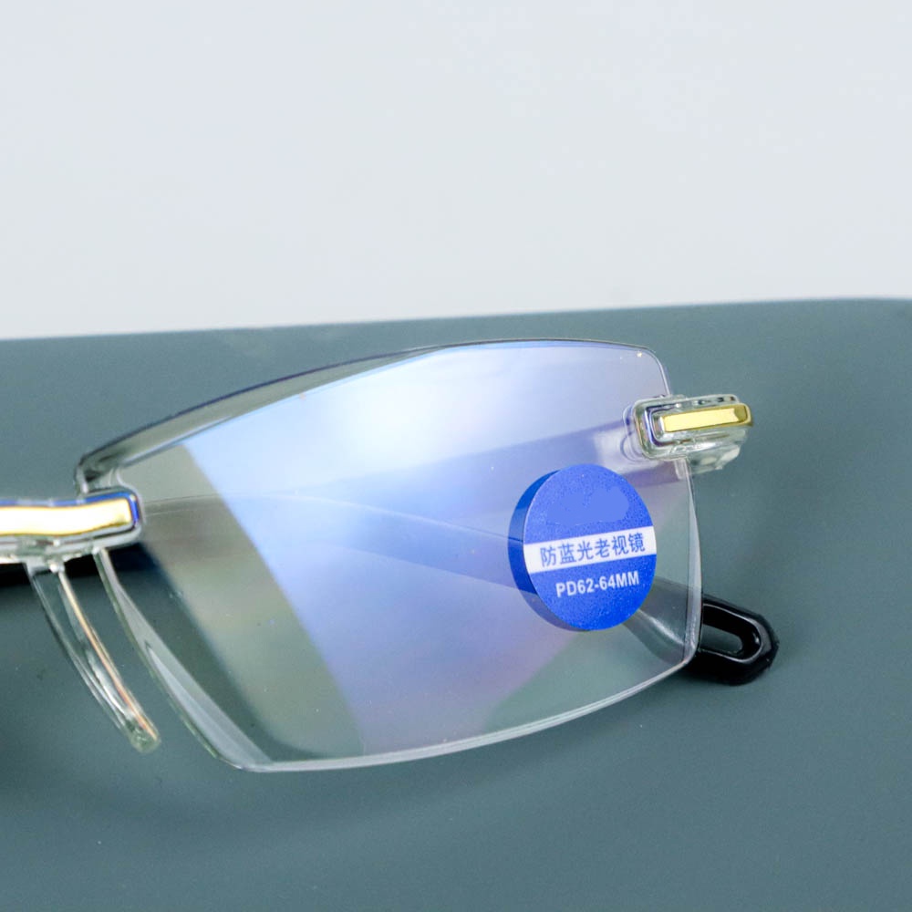 Kacamata Baca Rabun Dekat Frameless Anti Blue Light Reading Glasses Auto Focus Plus Kacamata Baca Plus Pria Wanita Original Kacamata Baca Dan Jalan Kacamata Baca Auto Focus Kacamata Anti Blue Light Sinar Layar Hp Televisi Laptop Computer